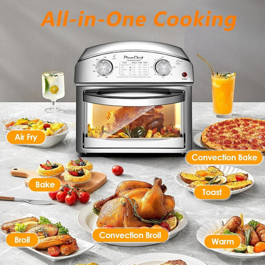 Stainless Steel 12.5 Qt Air Fryer